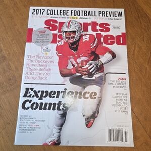 SPORTS ILLUSTRATED 2017 JT BARRETT OHIO STATE COLLEGE FOOTBALL PREVIEW